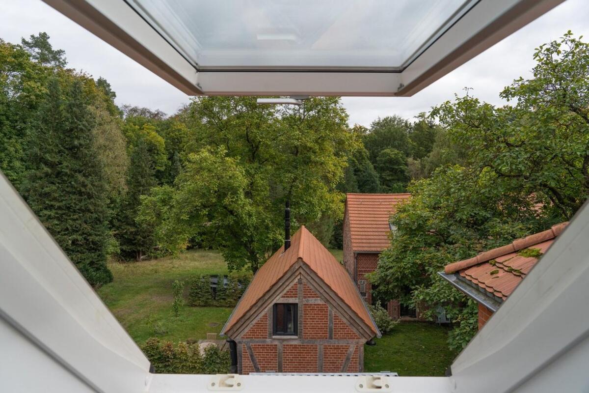 Wald- Und Seeidyll Im Historischen Forsthaus Neuruppin Bagian luar foto