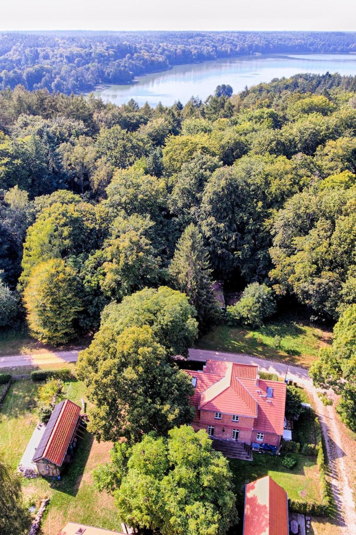 Wald- Und Seeidyll Im Historischen Forsthaus Neuruppin Bagian luar foto
